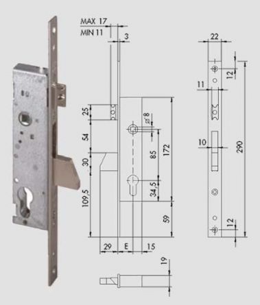 Zadl.z�mek CISA 46215.30