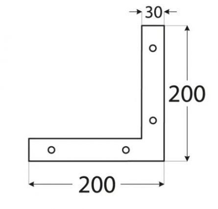 DO rohovn�k 200x200x30x3 NA2