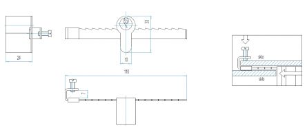 FAB 4905 z�mek na sklo 2kl.