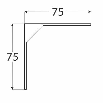 DO konzola hranat� 75x75 MOD.6 b�l�