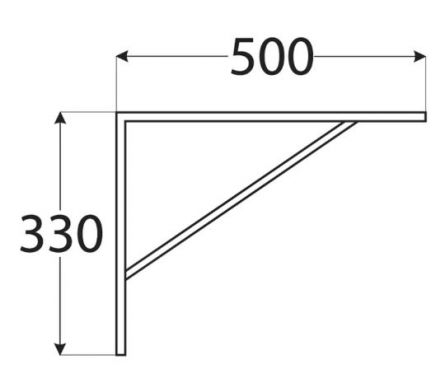 DO konzola zpevn�n� 330x500 b�l�