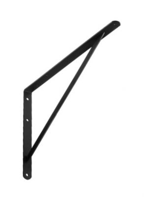 DO konzola zpevn�n� 400x250x4,0 �ern� WSWP400