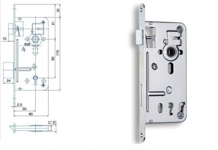Zadl.z�mek 536C P-L ZN b�l�   �1ks