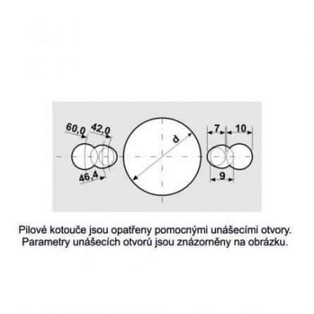 Pil.kot.SK 5381 250x3,2x30 40Z
