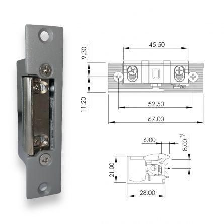 DORCAS El.otv�ra� 54NF412 12V n�z.12V DC 21mm11211