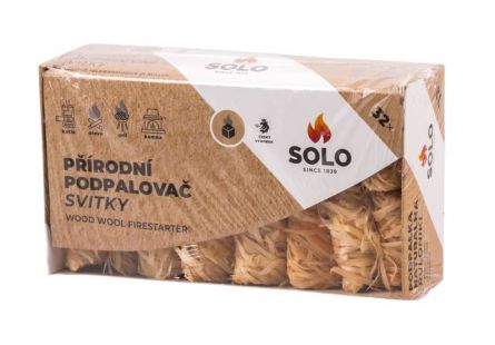 SOLO podpalova� SVITKY 32ks ekologick�