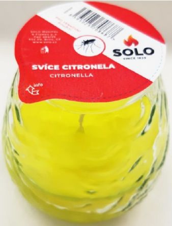 SOLO PEST sv�ce Citronela sklo 170g