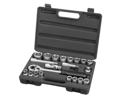 Hlavice n�str�n�, sada 21ks, 1/2", CrV EXTOL