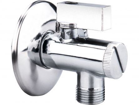 Ventil rohov� s filtrem kov.p�ka 1/2"-3/8"