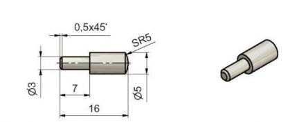 Podp�ra ��pkov� 5/3 Ni bal.� 500 ks