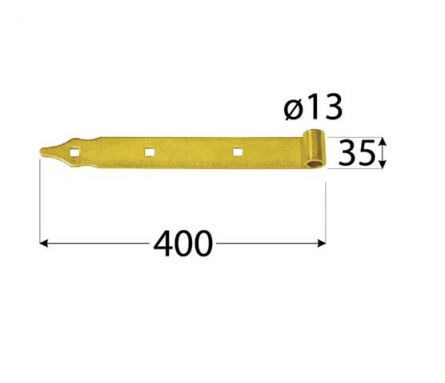 DO z�v�s p�sov� 400x35/4.0d13mm�ern