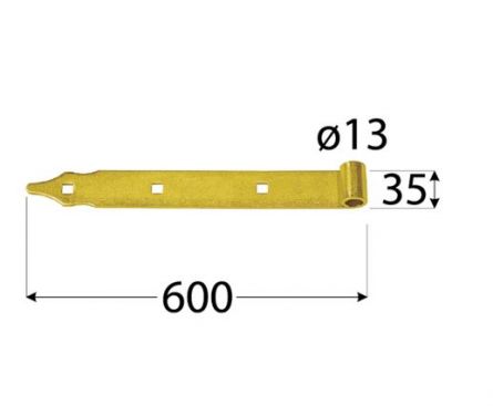 DO z�v�s p�sov� 600x35/4.0 d 13