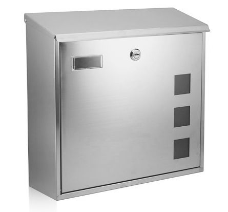 Po�t.schr�nka BK703 nerez + sklo