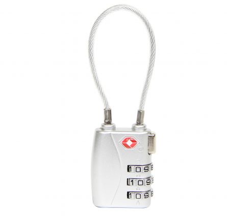 Visac� z�mek TSA 719 S 3-k�dov� st��brn�