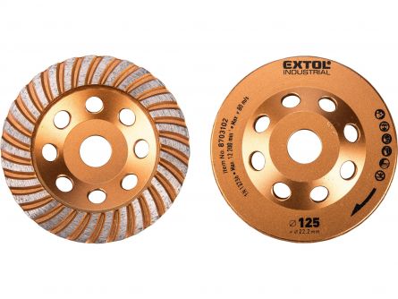 Kotou� diam.brus.pr.125mm lamelov�