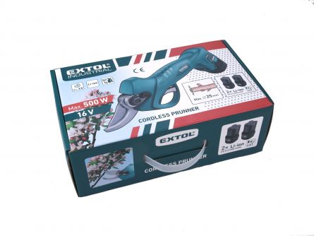 EXTOL Aku n��ky zahradn� 16V Li-ion,2x2000mAh