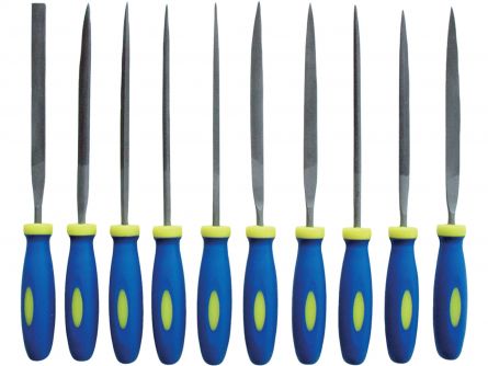 EXTOL sada piln�k� jehl.s plast.rukojet� 10ks