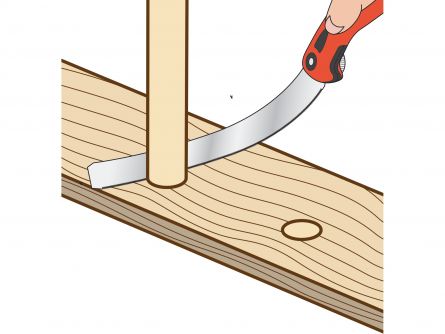 Pila japonsk� 220mm ohebn� pilov� list