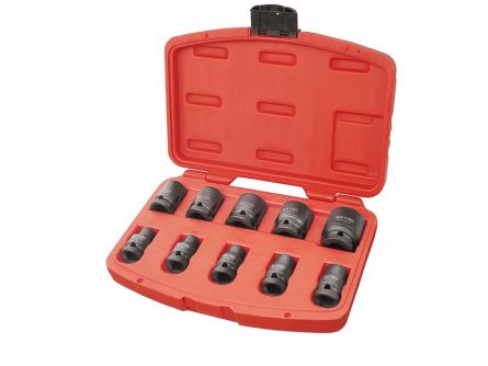 Hlavice n�str�n� r�zov� 1/2", sada 10ks, 9-27mm