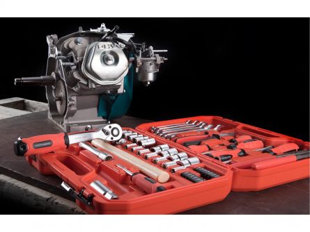 Sada n��ad� 55ks, 1/4", 1/2", CrV EXTOL PREMIUM