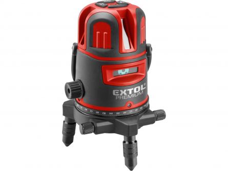 EXTOL laser liniov�,k��ov� samonivela�n� zelen�