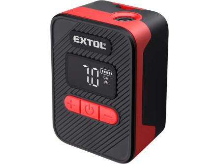 EXTOL Aku kompresor 10,3bar USB nab�jen�