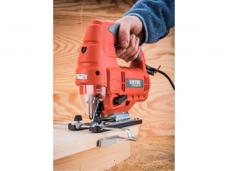 EXTOL pila p��mo�.s laserem Premium 800W