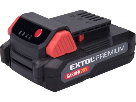 EXTOL baterie akumul. GARDEN20V 20V Li-ion 2000mAh