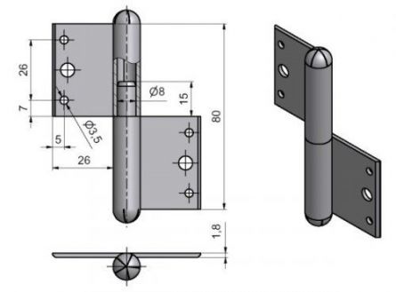 Z�v�s okenn� 80  P Surov�