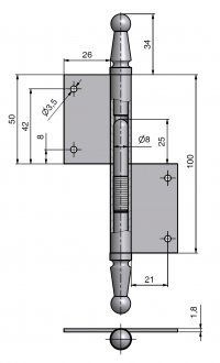 Z�v�s okenn� 100 UR01 P Ms