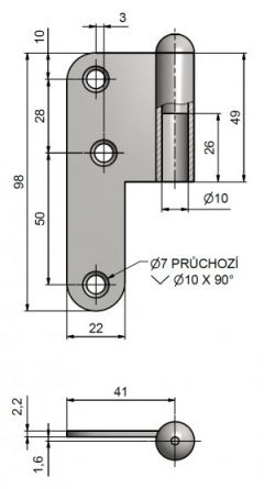 Z�v�s dve�n� T5 VD L Zn b�l�