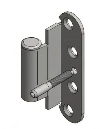 Z�v�s dve�n� 50/3 s h�ebem VD P Zn b�l�