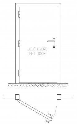 Z�v�s dve�n� 50/3 s h�ebem VD L Zn b�l�