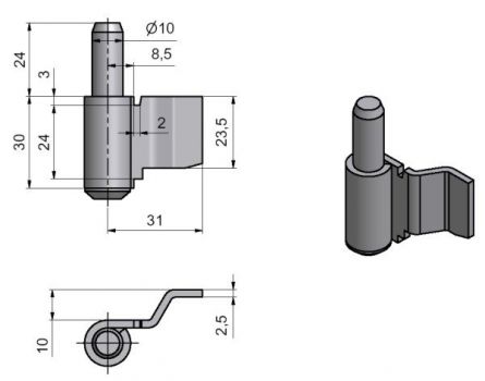 Z�v�s dve�n� 30 OZ Sur. P bez bradavek