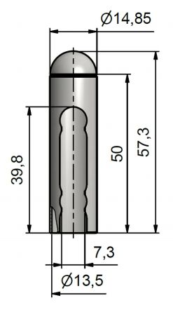 N�vlek EXPERT 13,5-UR25 B�l� RAL 9010