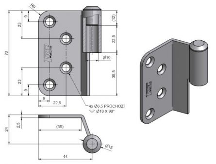 Z�v�s dve�n� 80 VD L S Zn b�l�