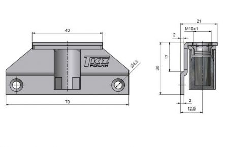 Dr��k z�v�su M10x1 lomen� 98070000