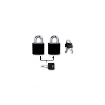 Visac� z�mek 2402 20 2xSU �ern� pl.kryt