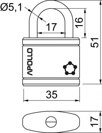 Visac� z�mek ATOM-APOLLO 35mm �ERN�