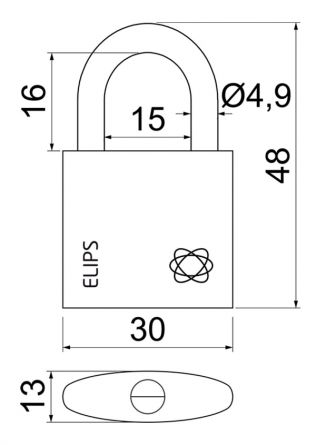 Visac� z�mek ELIPS 30 MS