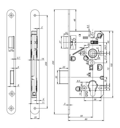 Zadl.z�mek 190/140/NEW 20PP P ZZ VLO�KA