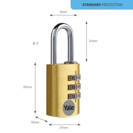 YALE visac� z�mek YE3CB/20/121/1/GO 3kl ALU