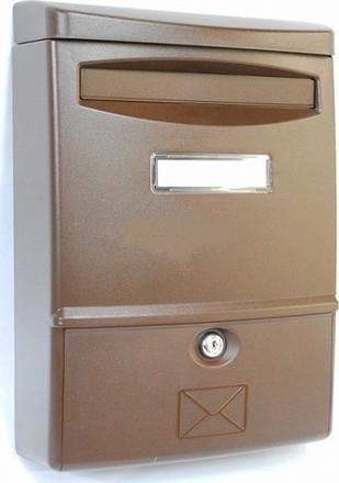 Po�t.schr�nka plast ABS2 hn�d� 270X380X110