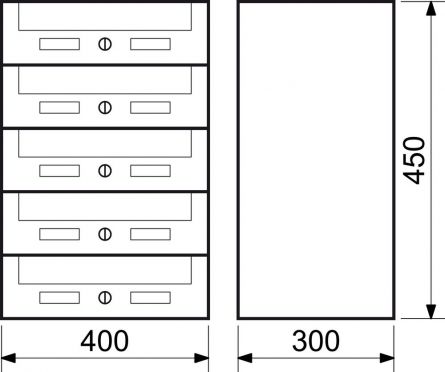 Po�t.schr�nka sestava BK.02-5.S