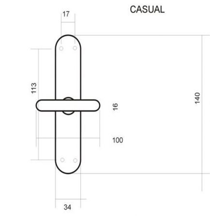 IB-Casual rozvora MS lesk