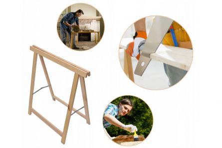 Koza d�ev�n� mal��sk� skl�dac� 75x75cm