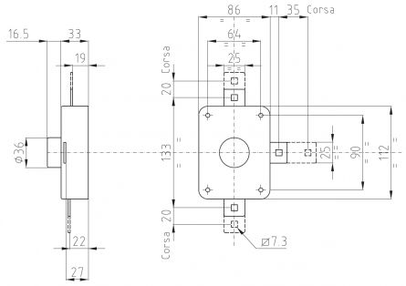 ATRA- rozvorka s kole�kem pro 9.bod