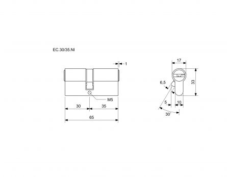 EURO XColor st.vlo�ka 30+35 nikl BL. mix