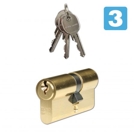 EURO SECURE bezp.vlo�ka 30+35MOSAZ 3kl