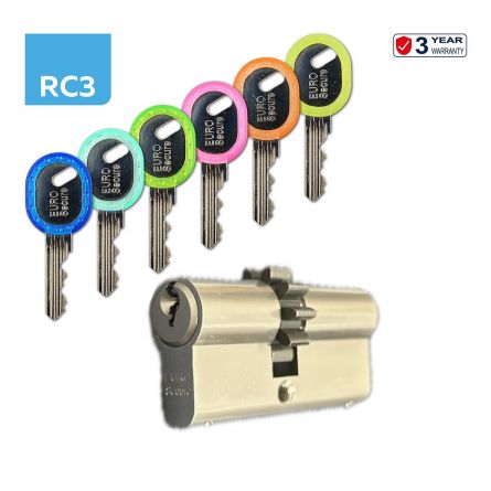 EURO SECURE bezp.vlo�ka 30+35 nikl BT3 ozub.kol.10